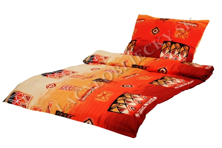 Obliečky AZTEC ORANŽOVÉ